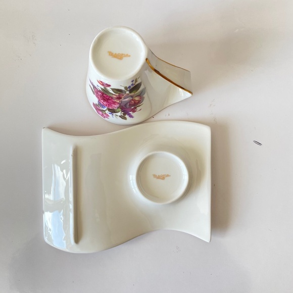 TEAOPIA Rose Teacup and Tray Snack Set in Box - Picture 10 of 10